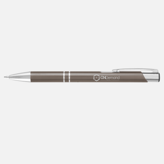 Metal Engraved Ballpoint Pen – Black Ink