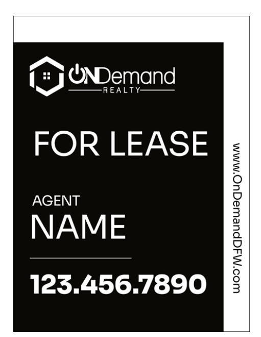 For Lease Sign