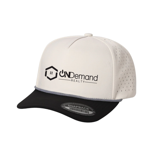 Perforated Golf Mesh Rope Hat