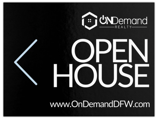 Open House Sign